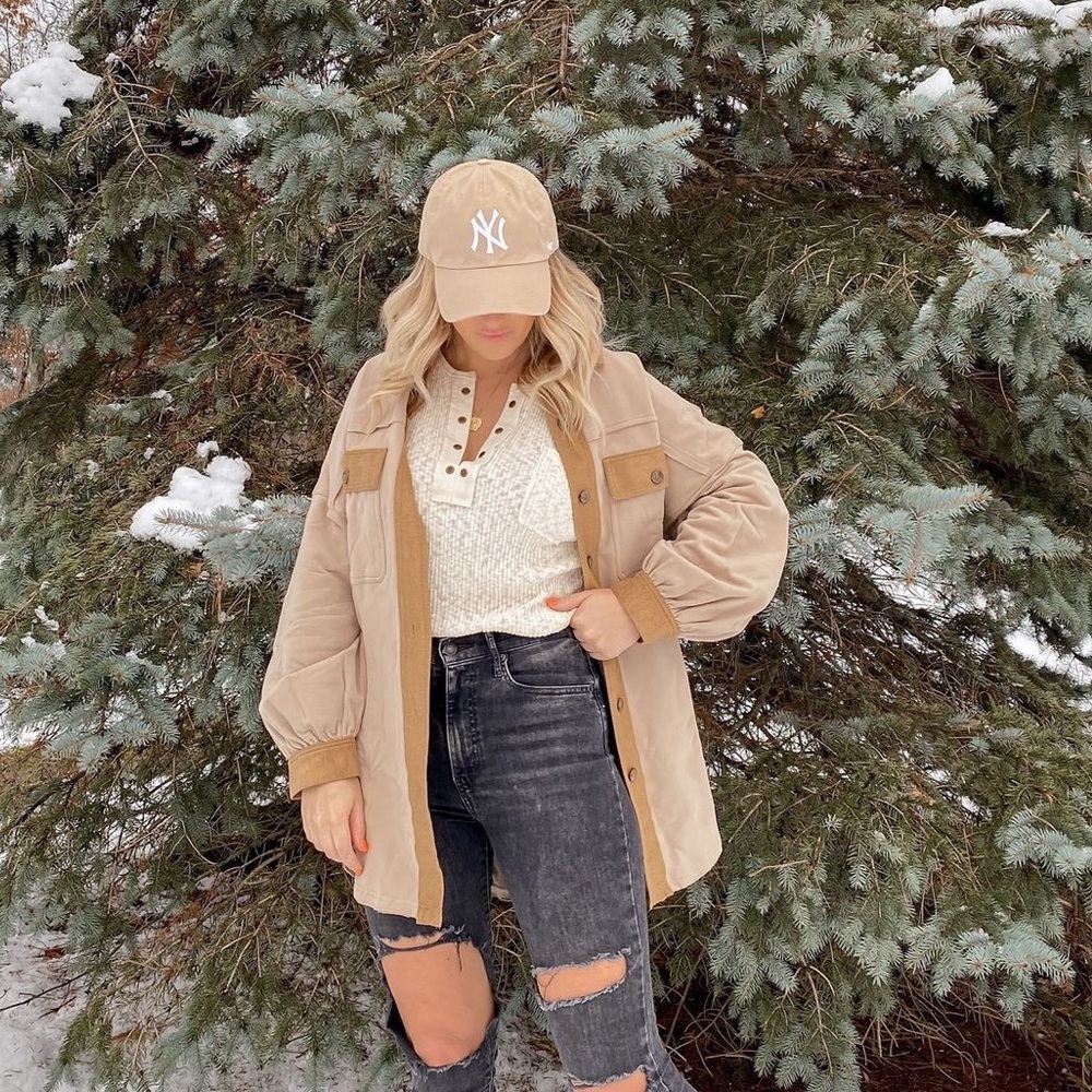 Hanan Button Down Shacket